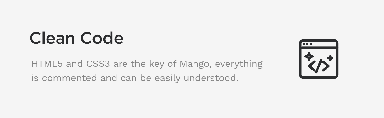 Mango - Portfolio für Kreative