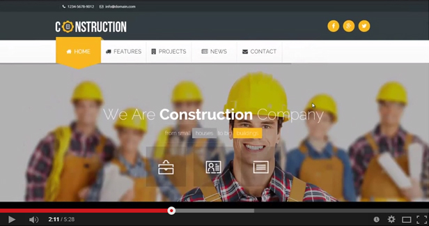 Konstruktion - Gebäude und Architektur WordPress Theme - 3