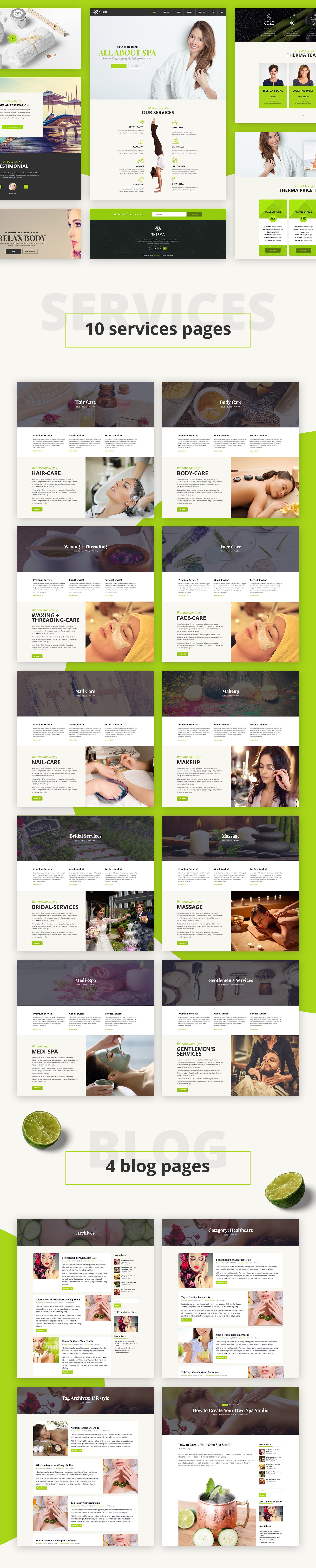 Therma - Spa, Schönheit, Kosmetik WordPress Theme - 3