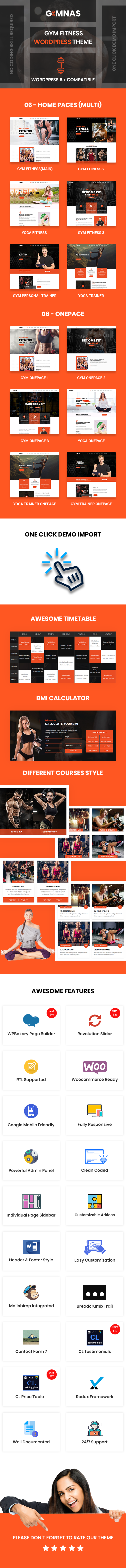 Gimnas - Gym Fitness WordPress Theme - 4