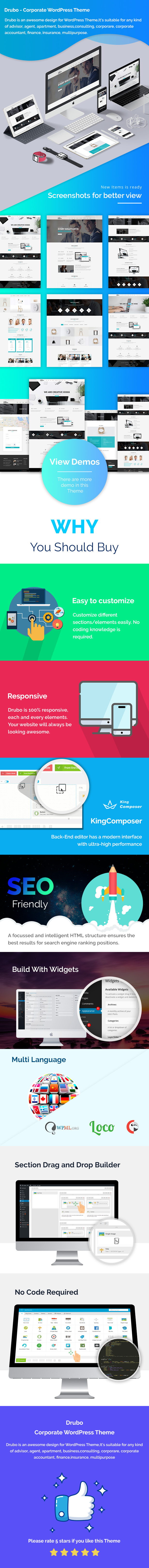 Drubo - Corporate WordPress Theme