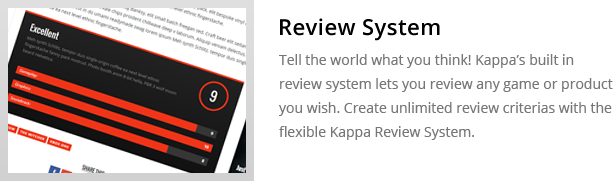 Kappa - Ein Gaming WordPress Theme - 2