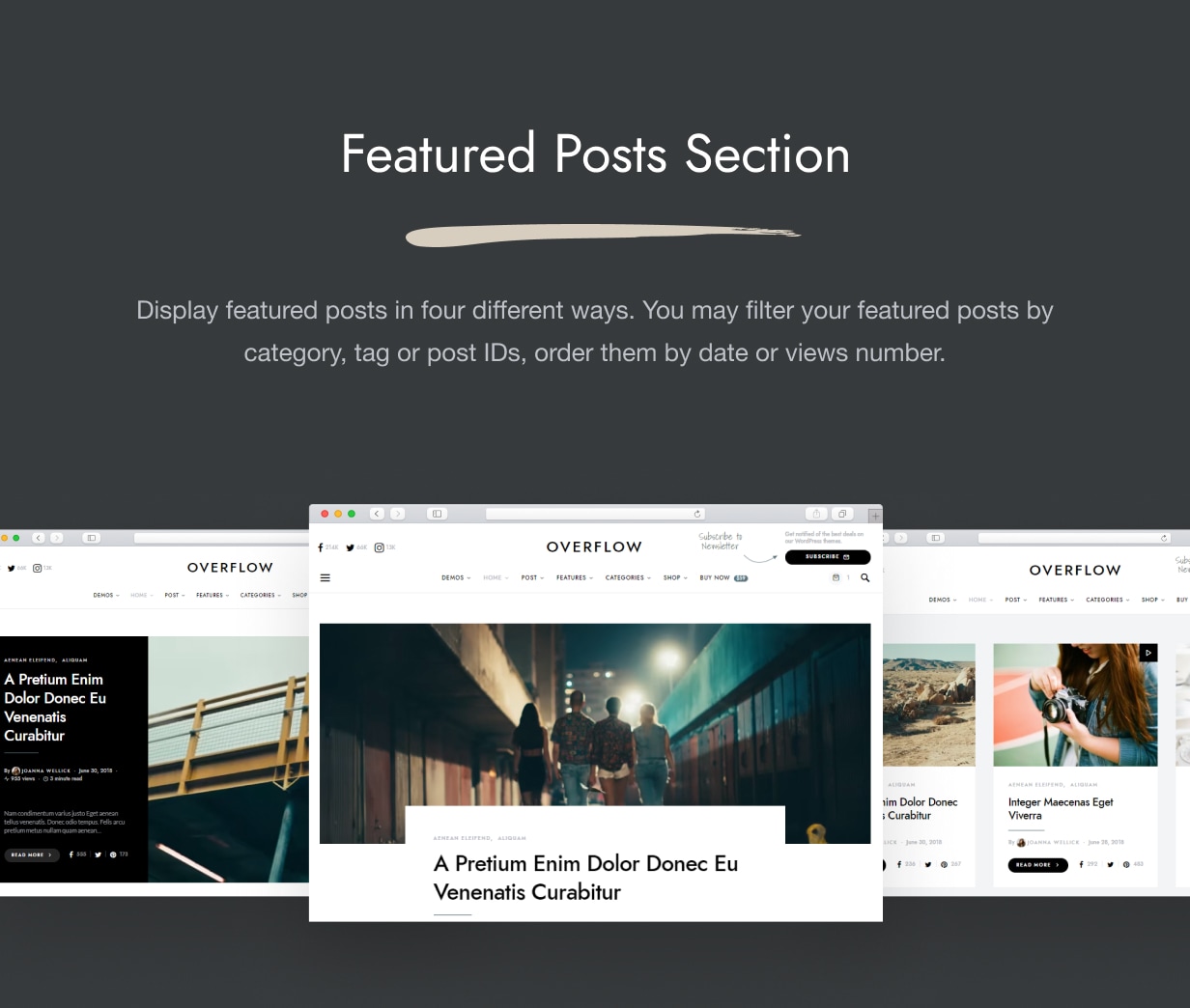 Überlauf - Zeitgenössisches Blog & Magazin WordPress Theme - 2