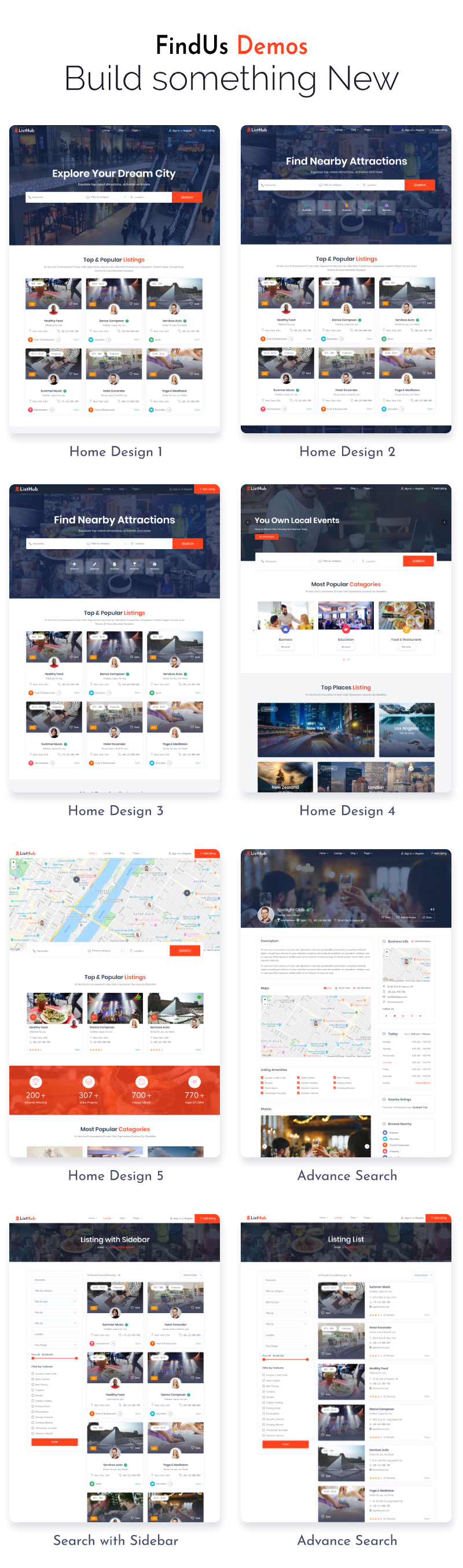 Findus - Verzeichnisliste WordPress Theme - 5