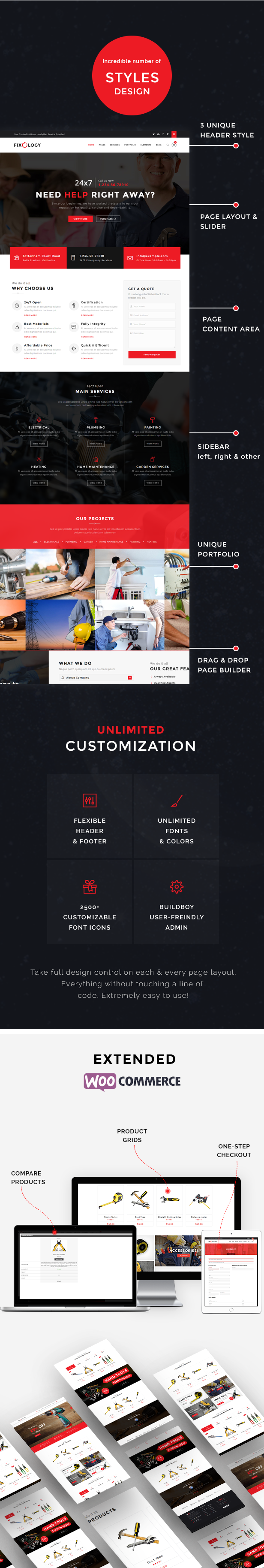 Fixology WordPress Theme