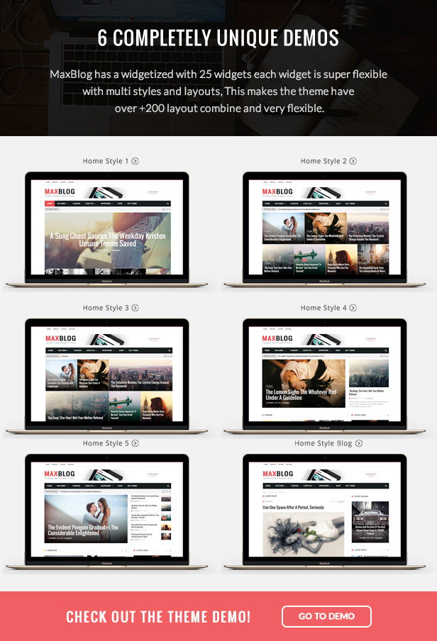 MaxBlog - Flat News Magazin Blog WP - 2