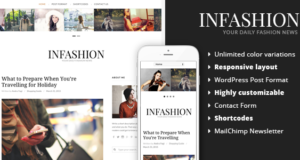 inFashion – Modeblog WordPress Vorlage