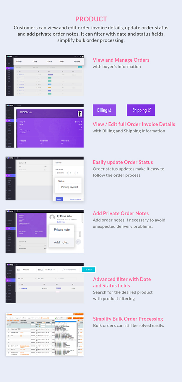 Woocommerce-Dashboard