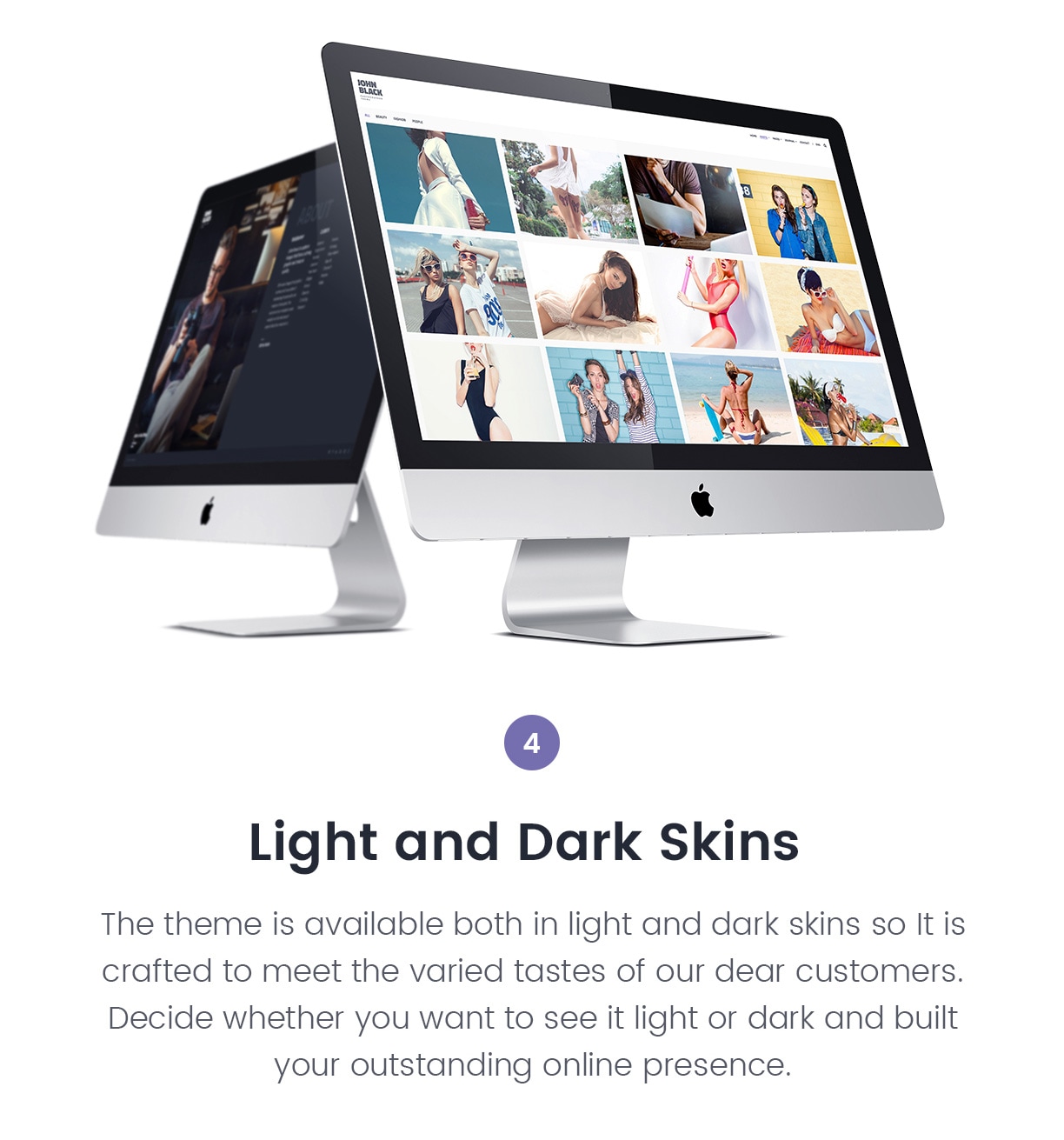 Fotografie Portfolio WordPress Theme - JohnBlack - 14