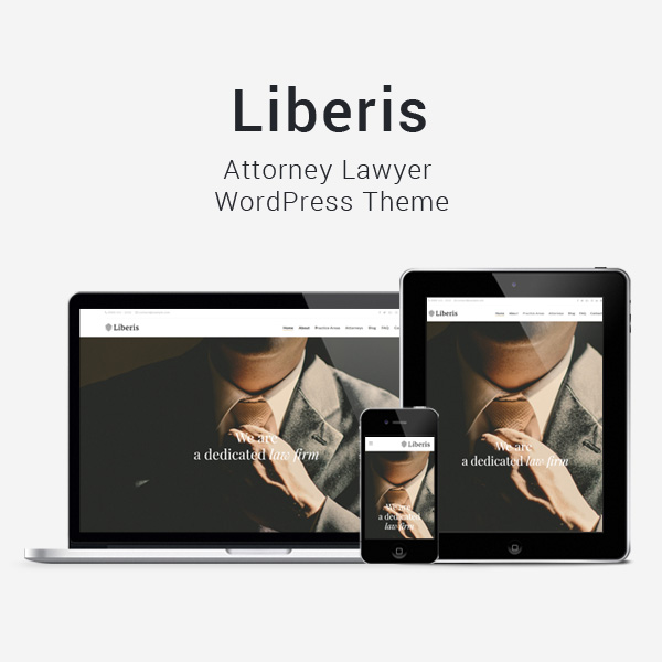 Liberis - Anwalt Anwalt WordPress Theme - 1