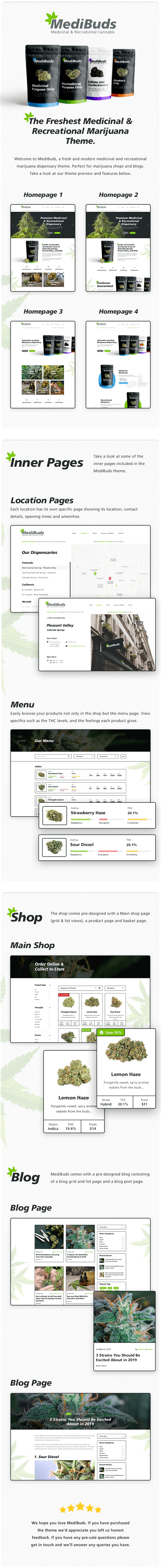 Medibuds - Medizinisches Marihuana Dispensary WordPress Theme - 1