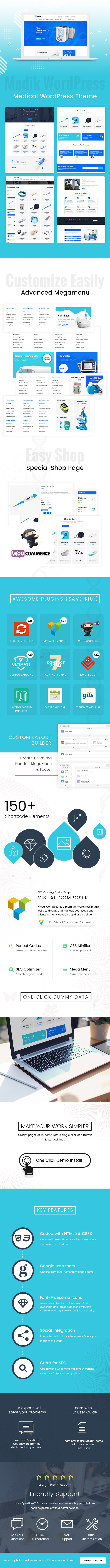 Medik - Medizinisches WooCommerce-Thema - 1
