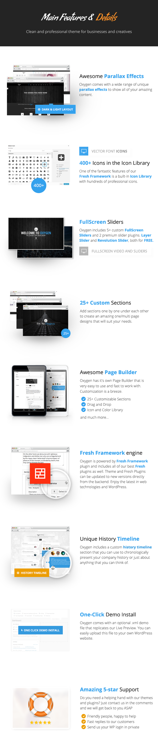 Sauerstoff - Eine Seite Parallaxe WordPress Theme - 24