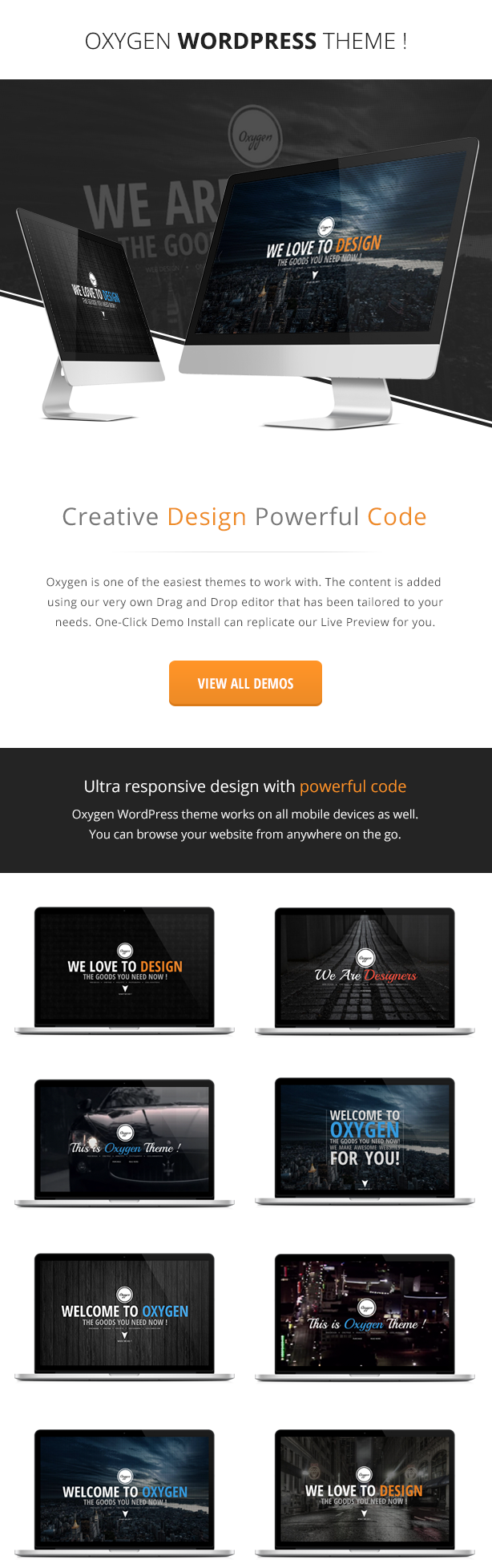 Sauerstoff - One Page Parallax WordPress Theme - 23