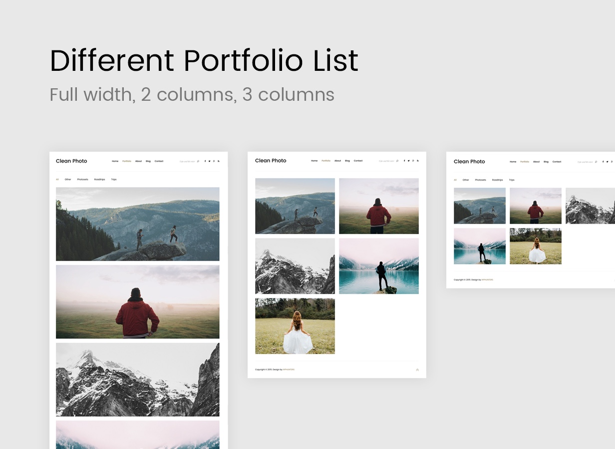 Sauberes Foto - Fotografie Portfolio WordPress Theme - 10