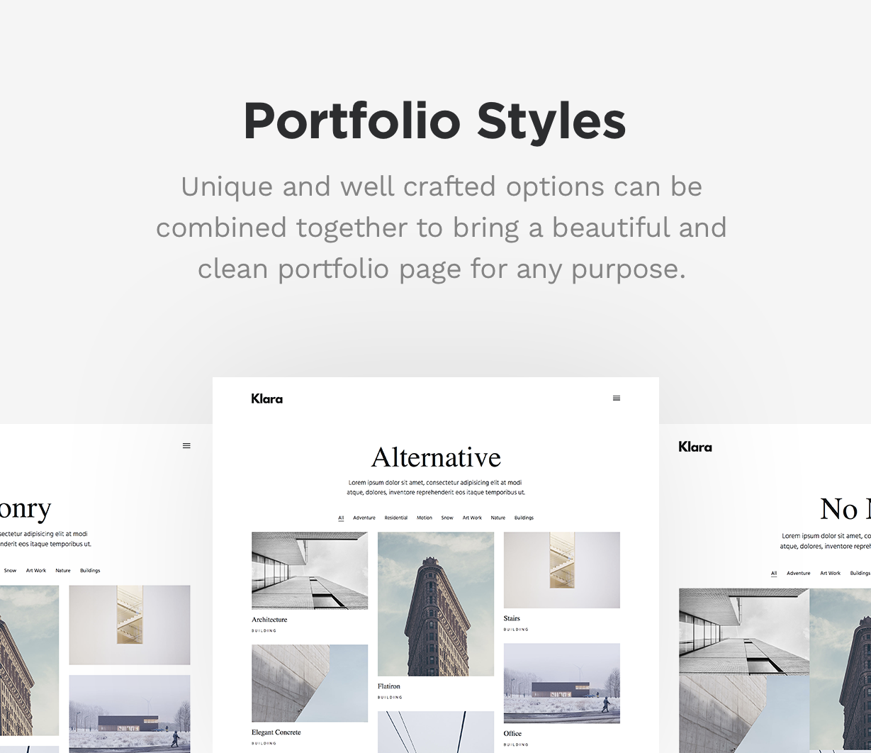 Mango - Portfolio für Kreative