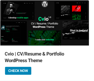 Cvio WordPress-Theme