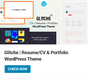 Glitche WordPress Theme
