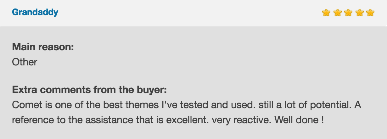 Comet - Kreatives Mehrzweck-WordPress-Theme - 18