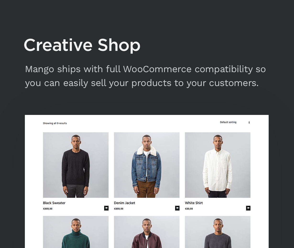Mango - Portfolio für Kreative