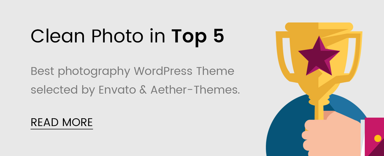 Sauberes Foto - Fotografie Portfolio WordPress Theme - 2