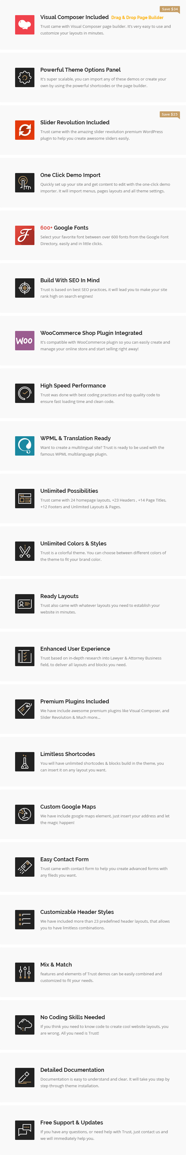 Trust Business - Anwalt und Anwalt WordPress Theme - 11