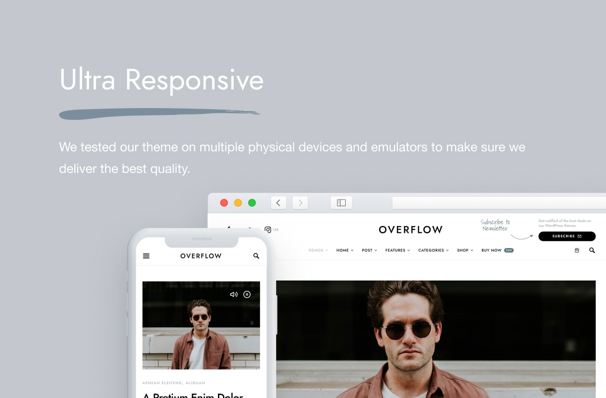 Überlauf - Zeitgenössisches Blog & Magazin WordPress Theme - 22