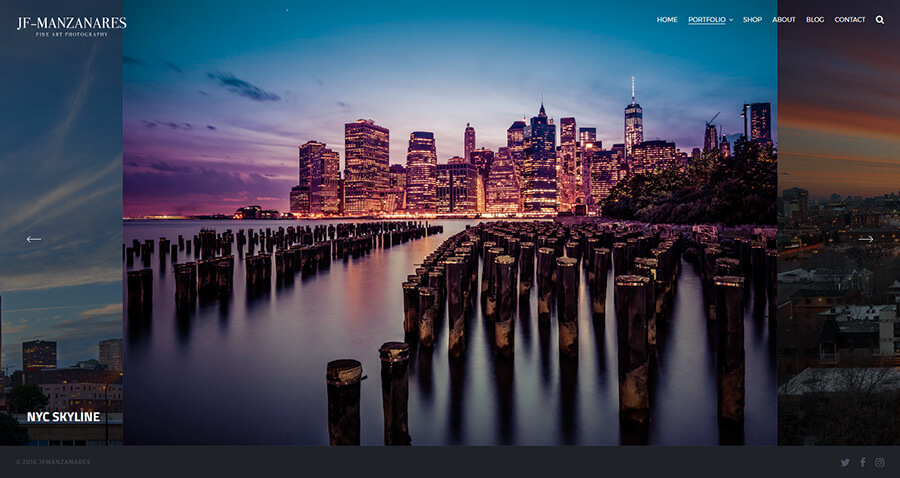 Fotografie Portfolio WordPress Theme - JohnBlack - 2