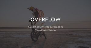 Überlauf – Zeitgemäßes Blog & Magazin WordPress Template