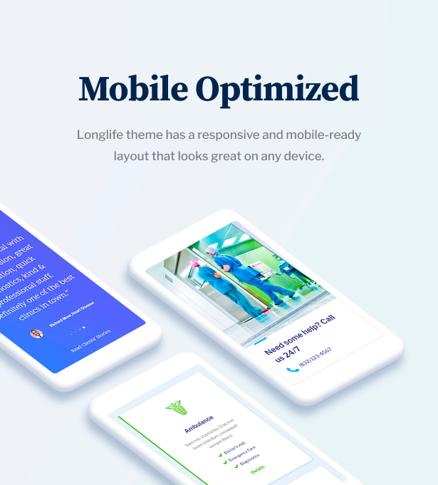 LongLife - Doktor, Gesundheit & Medizin WordPress Theme - 8