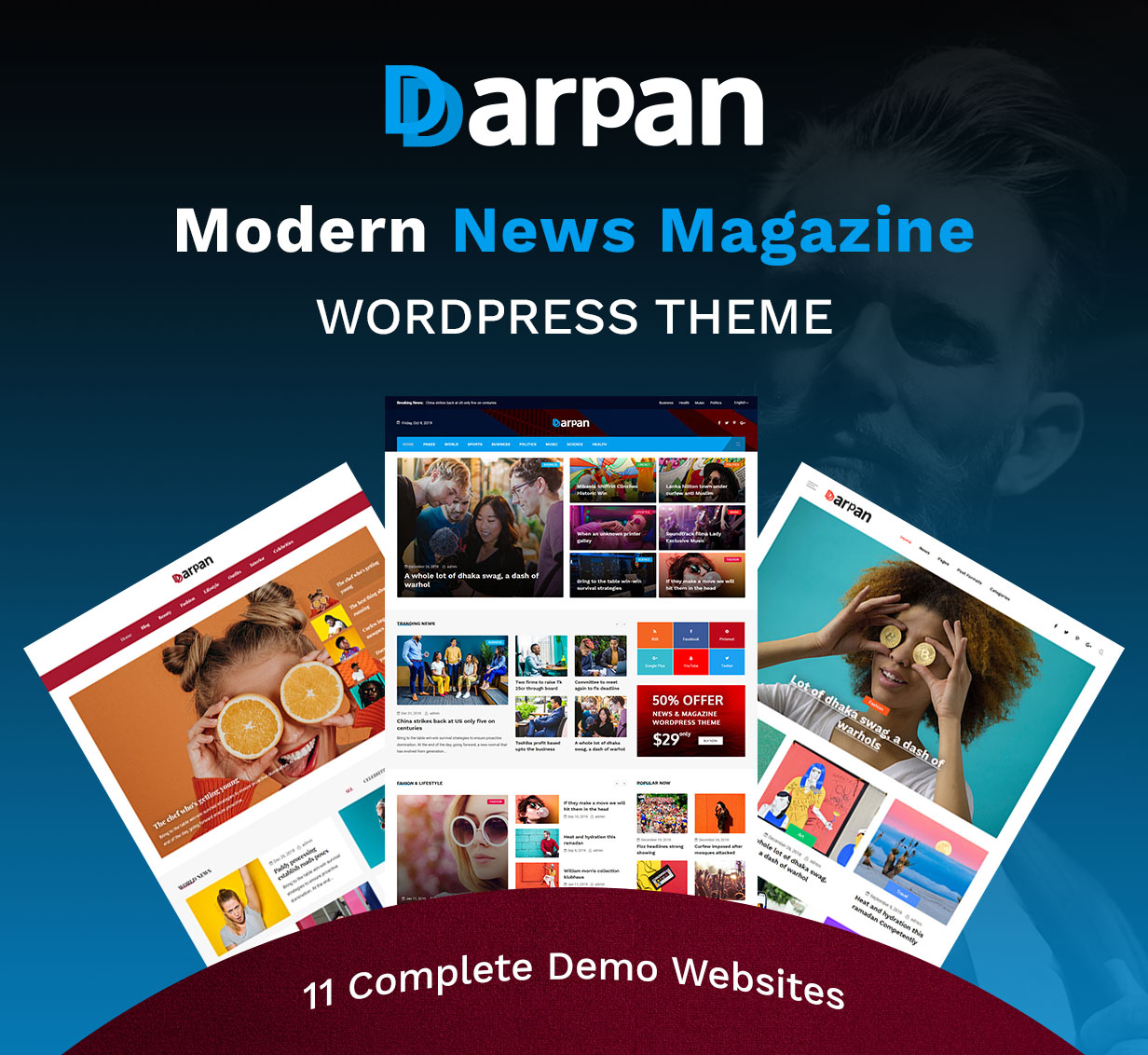Darpan - Nachrichtenmagazin WordPress Theme - 4