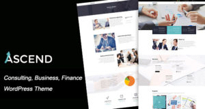 Ascend – Beratung & Finanzen WordPress Template