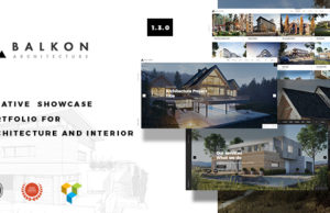 Balkon – Creative Responsive Architecture WordPress-Template