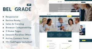 Belgrad – Training, Coaching, Beratung & Business WordPress Layout