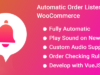 Bestellen Sie Listener für WooCommerce