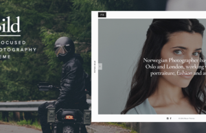 Bild – Ein fokussiertes WordPress-Fotografie-Thema