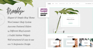 Bklyn – WordPress Blog Vorlage