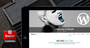 Boston – Corporate Parallax WordPress-Vorlage
