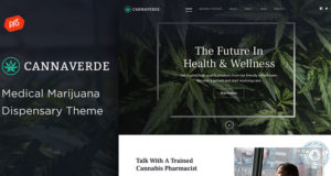 Cannaverde – Medizinisches Marihuana-Dispensary-Thema