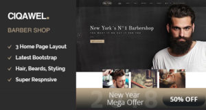 Cigawel – Barbershop WordPress Vorlage