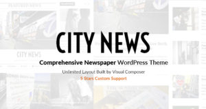 CityNews – Umfassendes WordPress-Thema für Zeitungen
