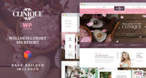 Clinique – Wellness Luxus Spa Resort WordPress Vorlage
