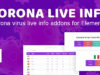 Corona Live Info: Addon für Elementor WordPress Plugin