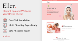 Eller – Elegantes Spa & Wellness WordPress Template