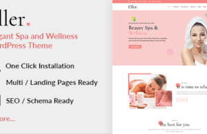 Eller – Elegantes Spa & Wellness WordPress Template
