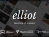Elliot - Sauberes Blog-Magazin WordPress Layout