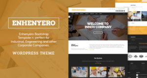 Enhenyero – Engineering / Industrial WordPress Template