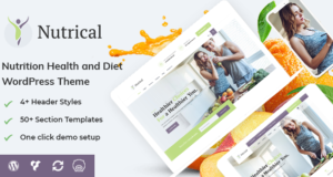 Ernährung – Gesundheit und Ernährung WordPress Template