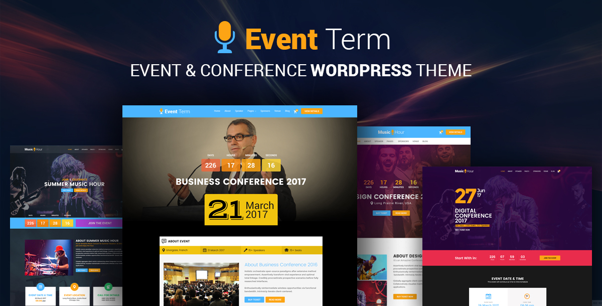 Event Term- Event & Konferenz WordPress Theme