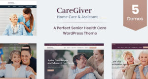 Geber – Senior Care WordPress Vorlage